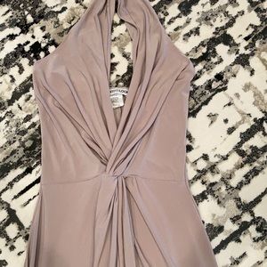 Beige halter dress size S